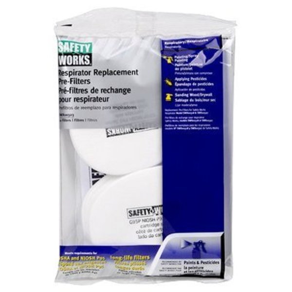 Safety Works 10PK PainPest PreFilter SWX00323-2
